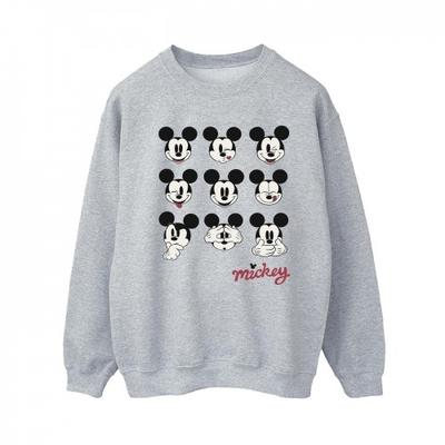 Mickey Mouse mange ansikter genser for kvinner/damer