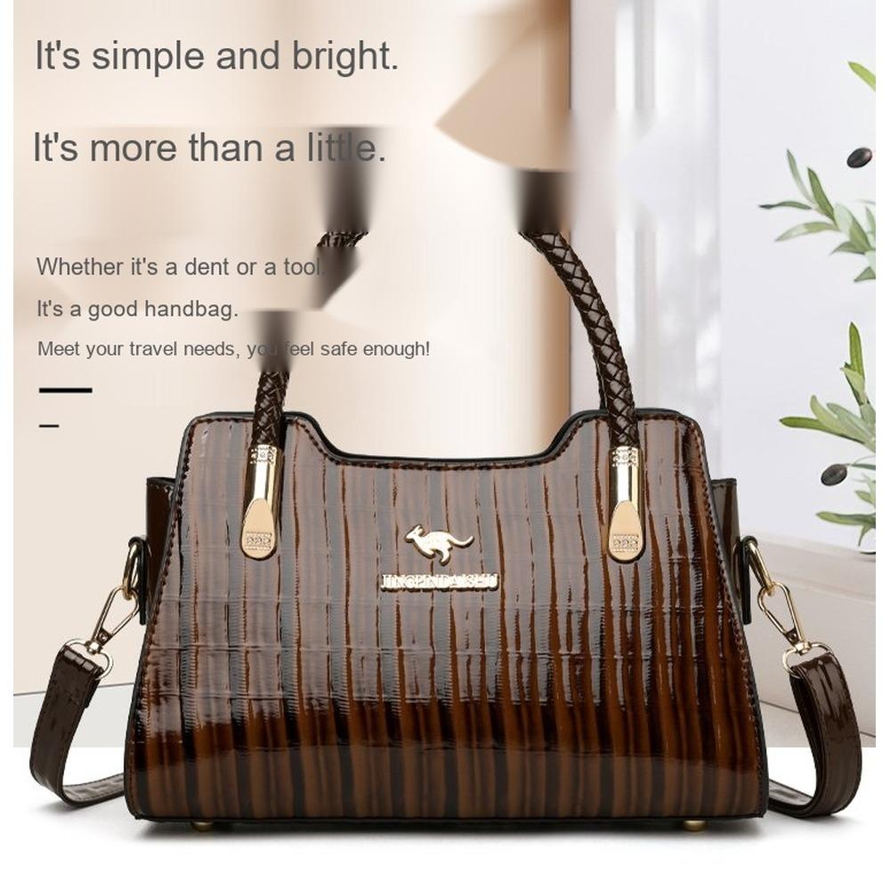 Lightweight Large Capacity Handbag Shoulder Crossbody Bag for Daily Use