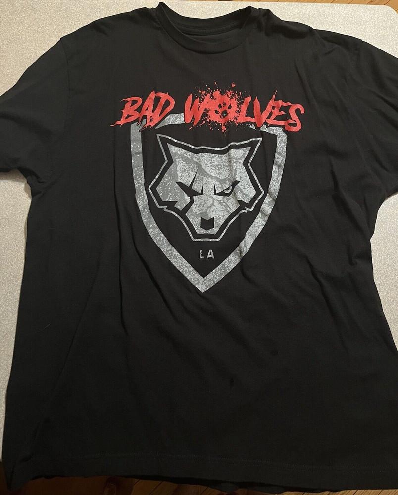 Bad Wolves Band Tour Geschenk Für Fan T-Shirt Erwachsene Baumwollhemd BL2.514 Unisex T-Shirt