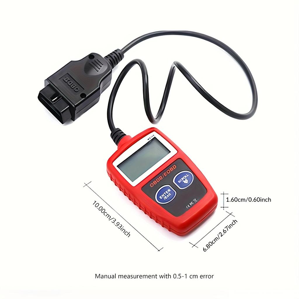 Advanced Car Diagnostic Tool Plus - Upgraded MS309 OBD2 OBDII EOBD Fault Code Reader Scanner with Enhanced Error Detection