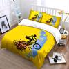 Cyclist with paint splatters. Bedding sets Duvet cover sets Duvet covers Pillowcases(1*Duvet Cover 2*Pillowcases without duvet insert)