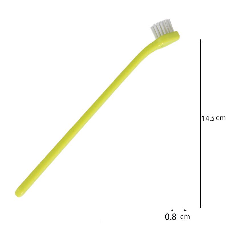 Round Head Pet Toothbrush with Soft Bristles for Cats and Dogs