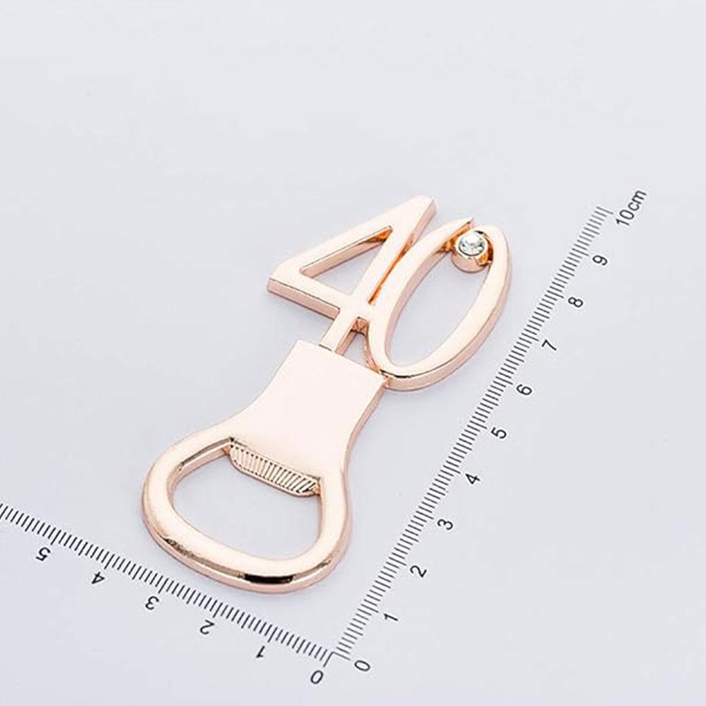 Breite Anwendung Goldene Zahl Flaschenöffner Für Jede Feier Einfach Und Sicher Zu Elegant Und Zart