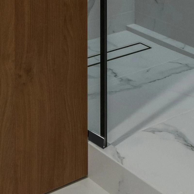 Schwere Eisen Glas Schranktür Beschlag Sicherer Schiebemechanismus Für Heim- und Gewerbegebrauch