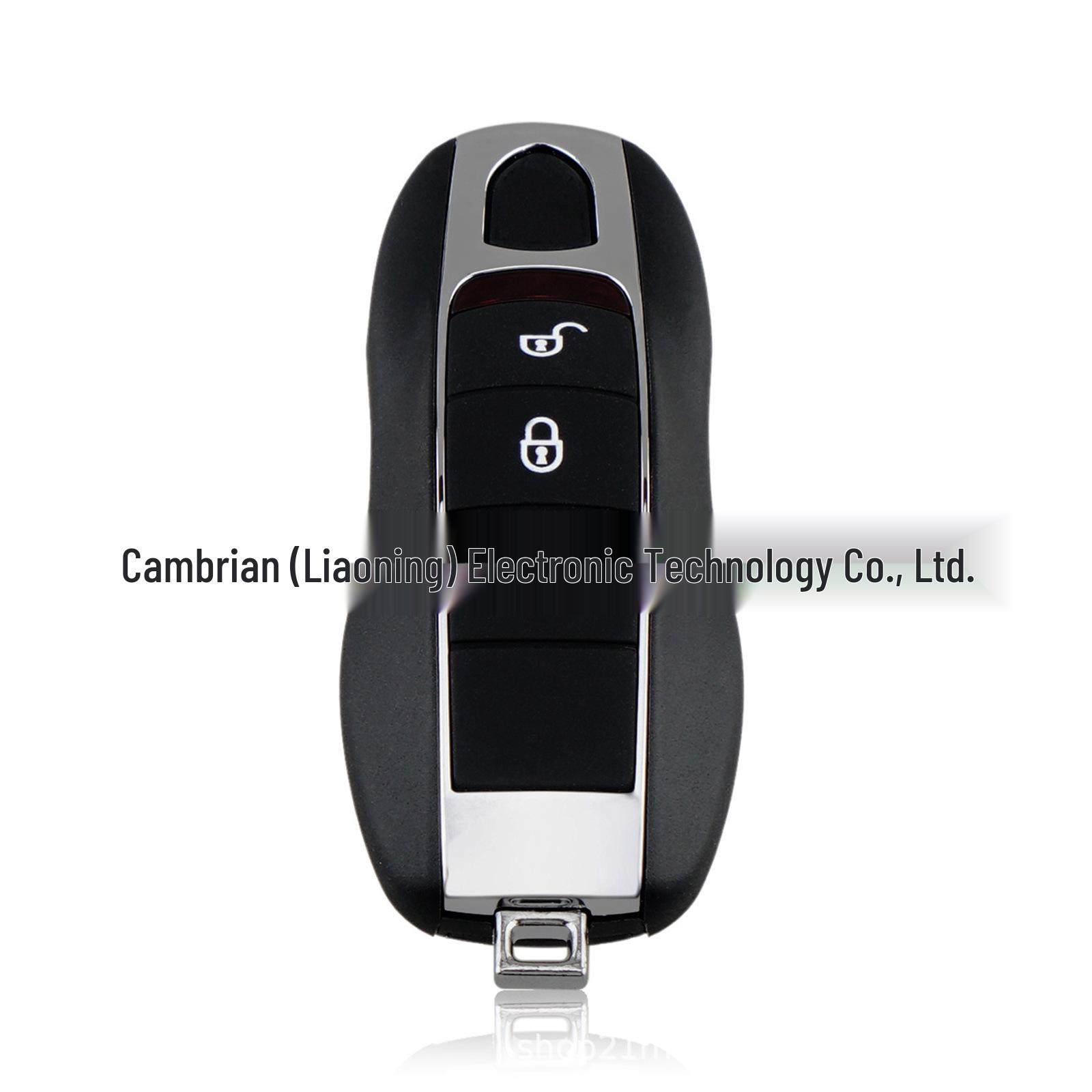 

Compatible 3-Button Porsche Boxster Smart Key Remote (KR55WK50138) 5.4*4.2*1.4 cm