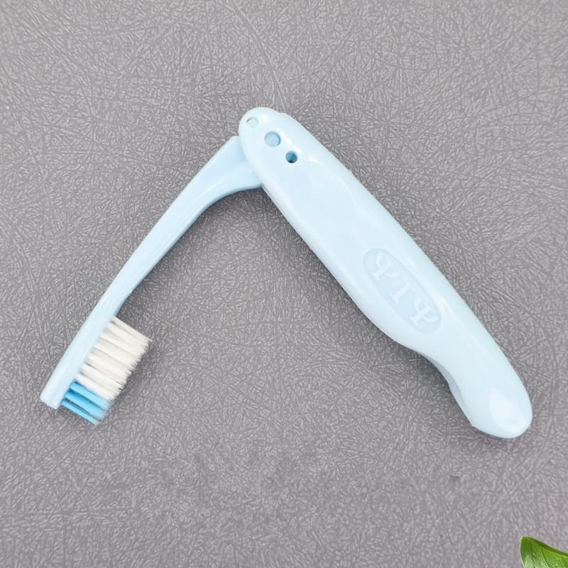 Travel Folding Toothbrush Portable Toothbrush Built In Cover Multi Color Size Collapsible Brush For Trip Daily Use Women Men