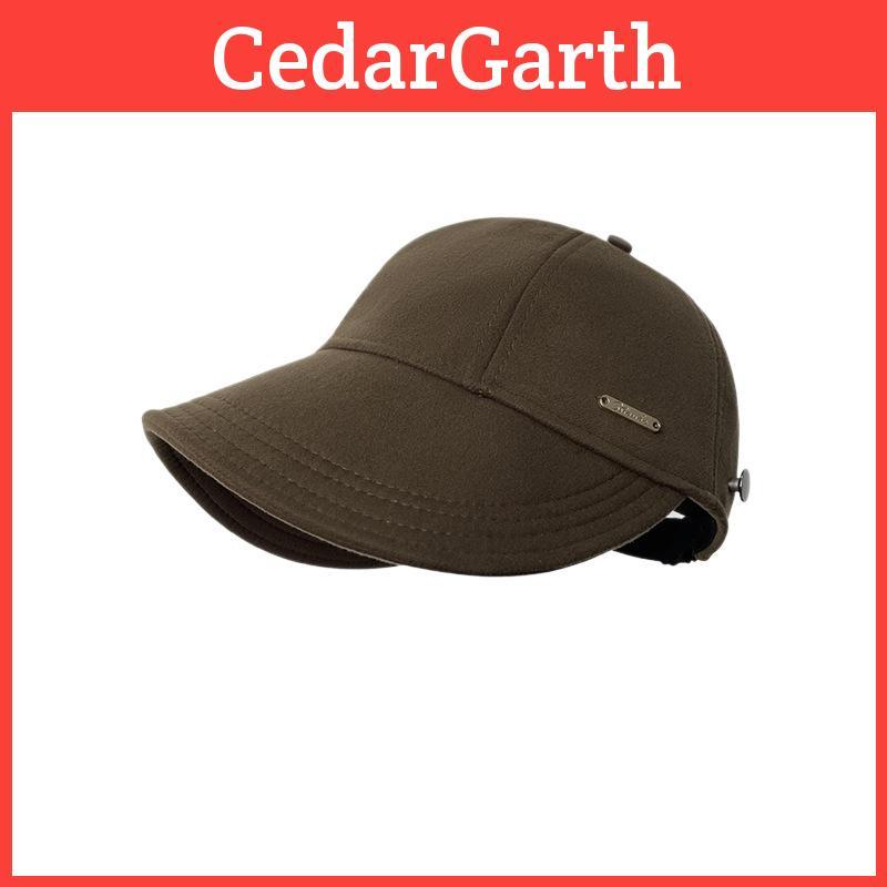 Retro Cotton Casual Equestrian Hat With Wide Brim And Sunshade For All Seasons