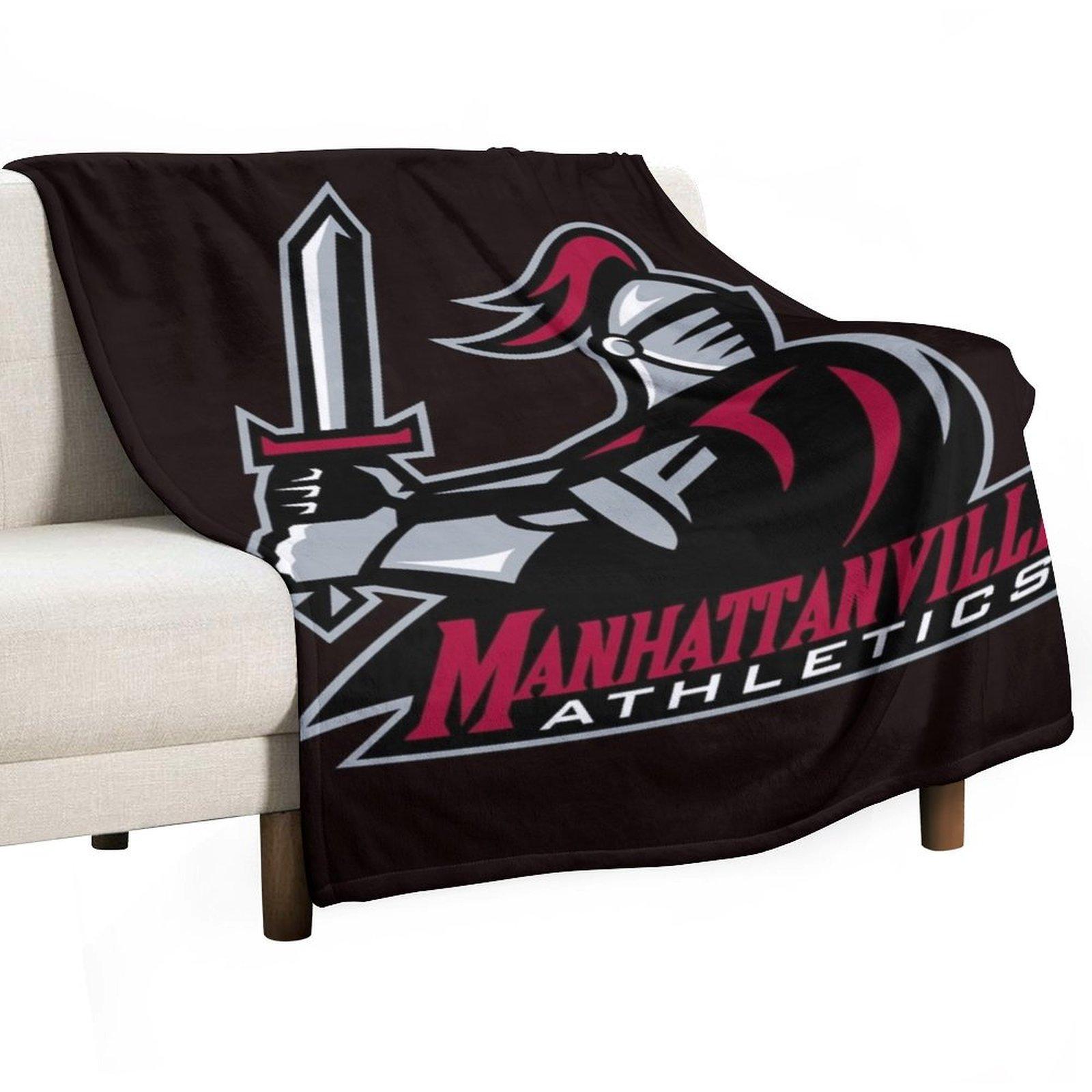 Manhattanville College valiants Throw Blanket manga Bed Fashionable Plush blankets ands Blankets 30x40in