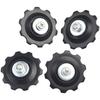 4Pcs 10T Bearing MTB Bicycle Rear Guide Wheel Road Bike -Jockey Rear Derailleur Pulley Roller For Bicycle Derailleur Repair Kit