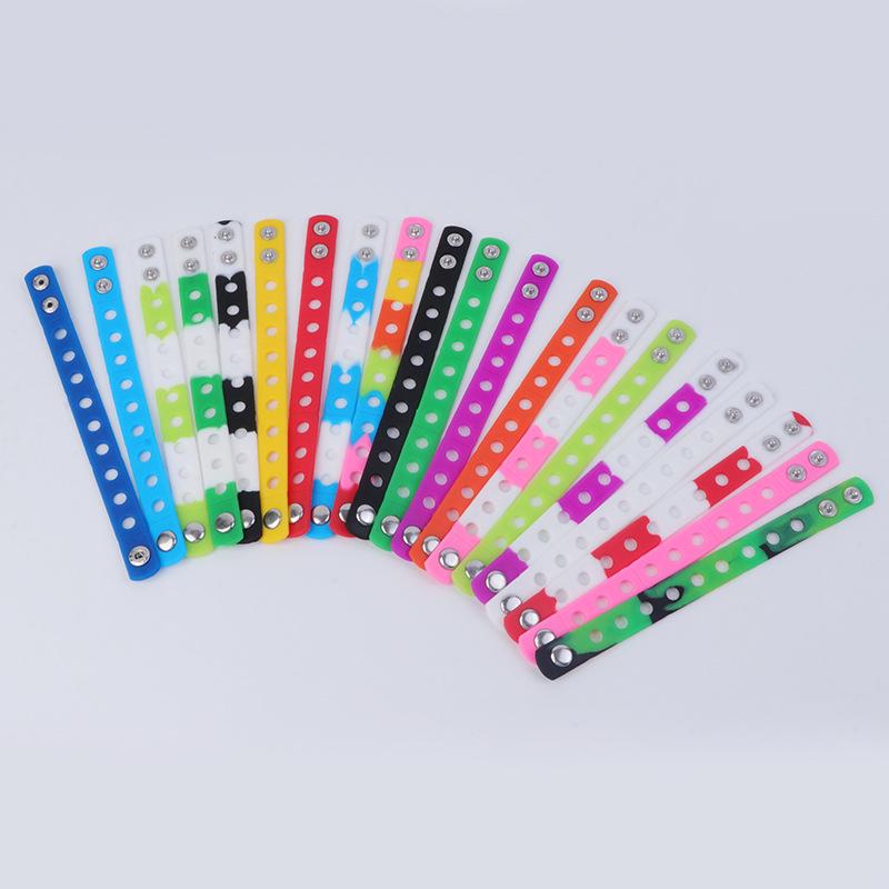 DIY Silicone Bracelet for Kids – Customizable Soft Decorative Band with Holes