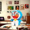 2026 Giant Cartoon Doraemon Blue Building Blocks Trendy Toy Ornaments Birthday Gifts