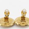 CHANEL COCO Mark Earring 31 RUE CAMBON vintage Plated Gold 26g Women Used