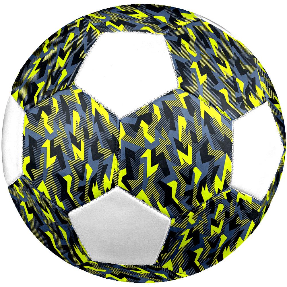 1pc Geometric Abstract Lightweight PVC Training Soccer Ball, Size 5, Suitable for Indoor and Outdoor TrainingGift Y60395