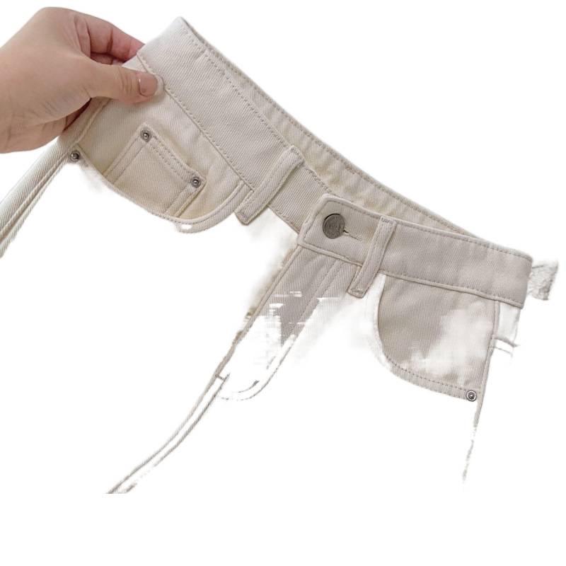 > Aprikot Samt Weite Hosen: Damen Herbst/Winter 2026 High-Waist Warme Gerade Hosen