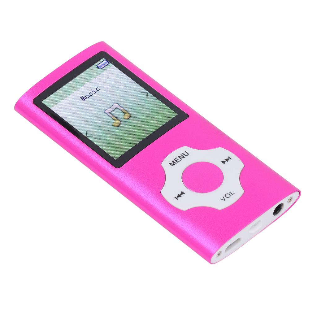 MP3 MP4 Music Player with 68GB Memory Card Support 128GB 1.8inch Digital Display E Book Reader Speaker HiFi Voice MP3