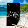 Panther Panthers Spirit Microfiber Beach Towel, Lightweight And Quick-Dry, for Summer Travel, Beach Essential, Swimming Pool Outdoor