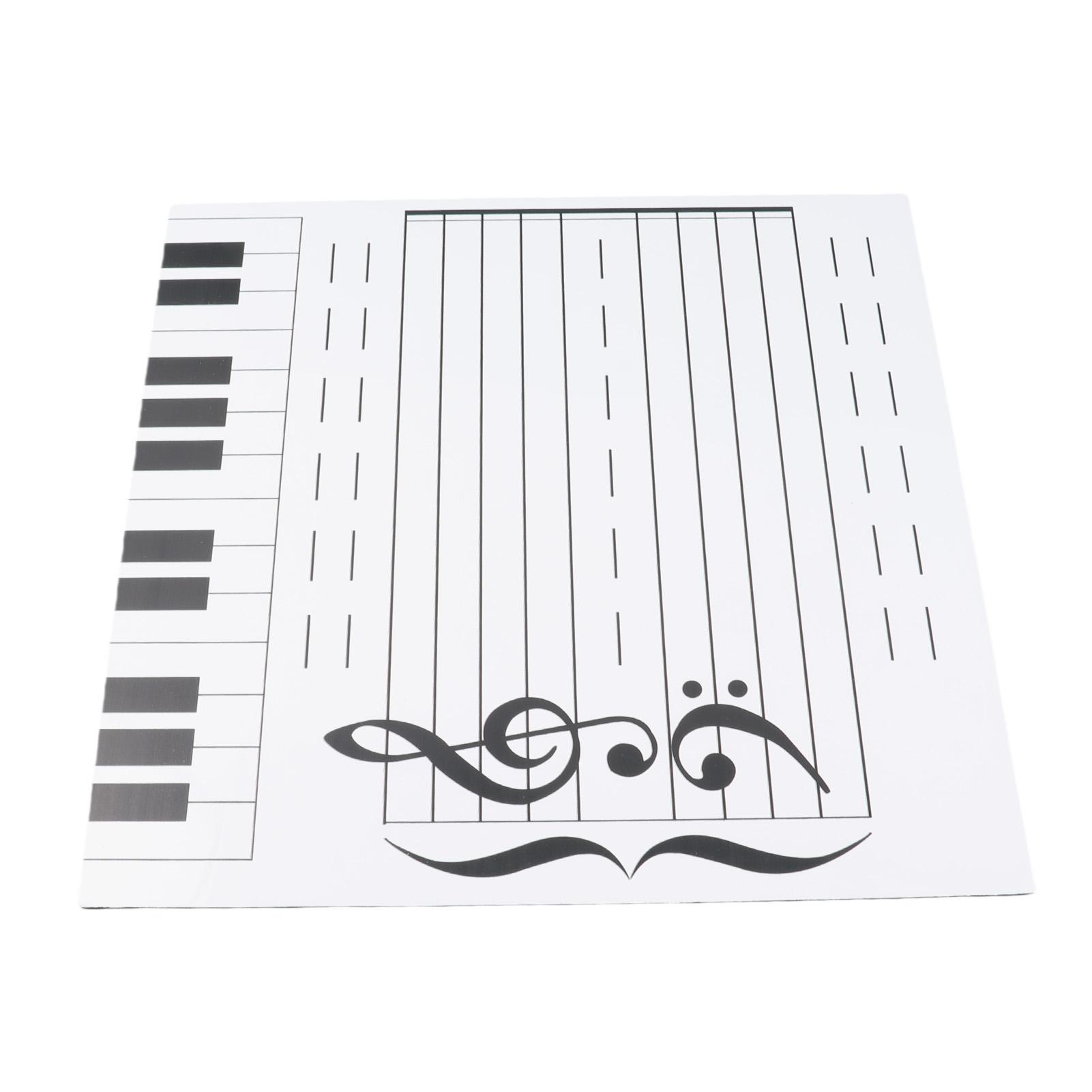 

Magnetic Dry Erase Board Note Reading Board for Music Lessons Piano Teacher Music Classroom Music Teacher Teaching