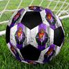 Villarreal Indoor Soccer Ball Colorful Machine Stitched PVC Size 5 Team Training Competition Ready Durable High-Bounce Cool Sports Gift