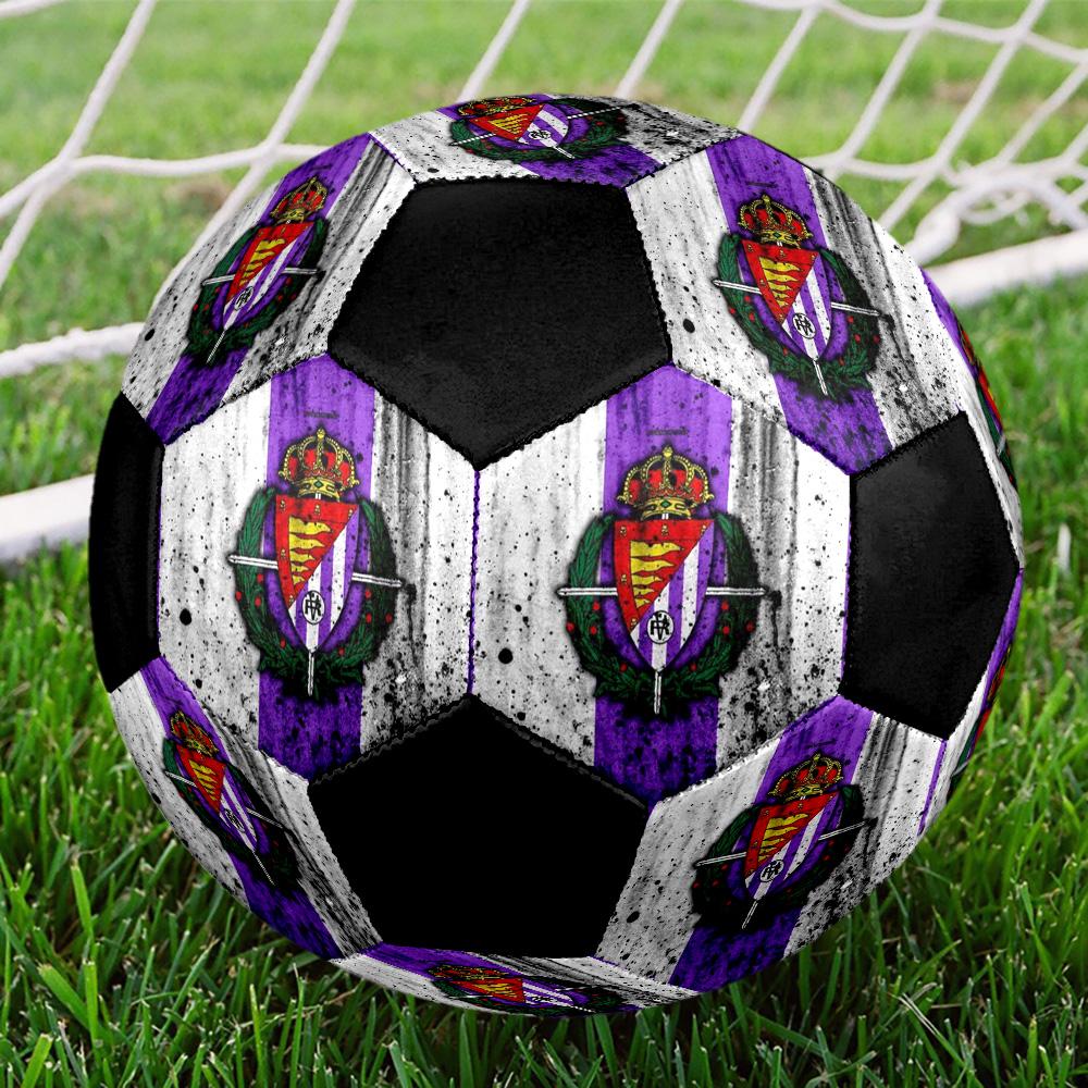 Villarreal Indoor Soccer Ball Colorful Machine Stitched PVC Size 5 Team Training Competition Ready Durable High-Bounce Cool Sports Gift