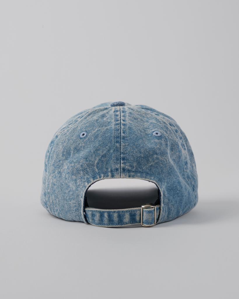 HUMAN N CAT Sunshine Washed Denim Ball Cap [Blue]