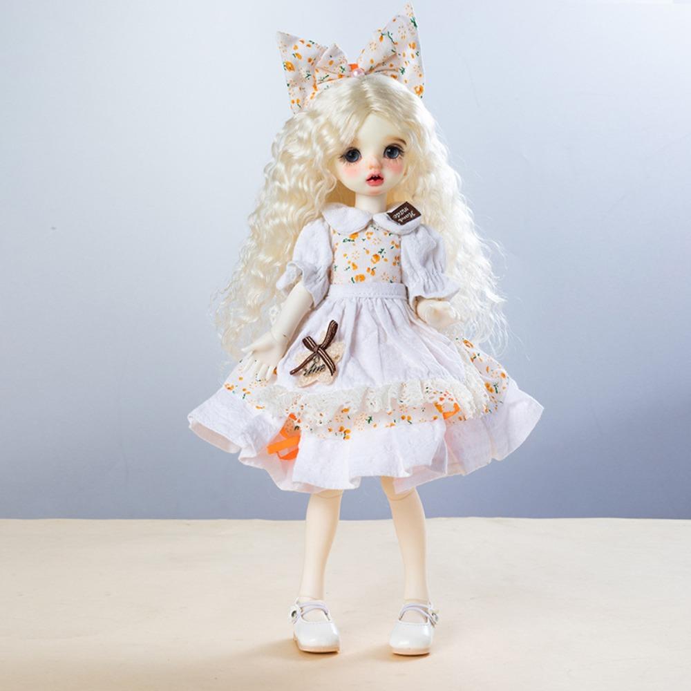 Accessories 30cm Doll Dress Set Sweet 30cm Doll Dress Clothes 30cm Doll in Costume Cloth Bjd Doll