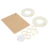 Macrame Board 11x15in Lightweight Macrame Braiding Board Reusable Grids Braiding Board with 30 T Pins Braiding Bracelet