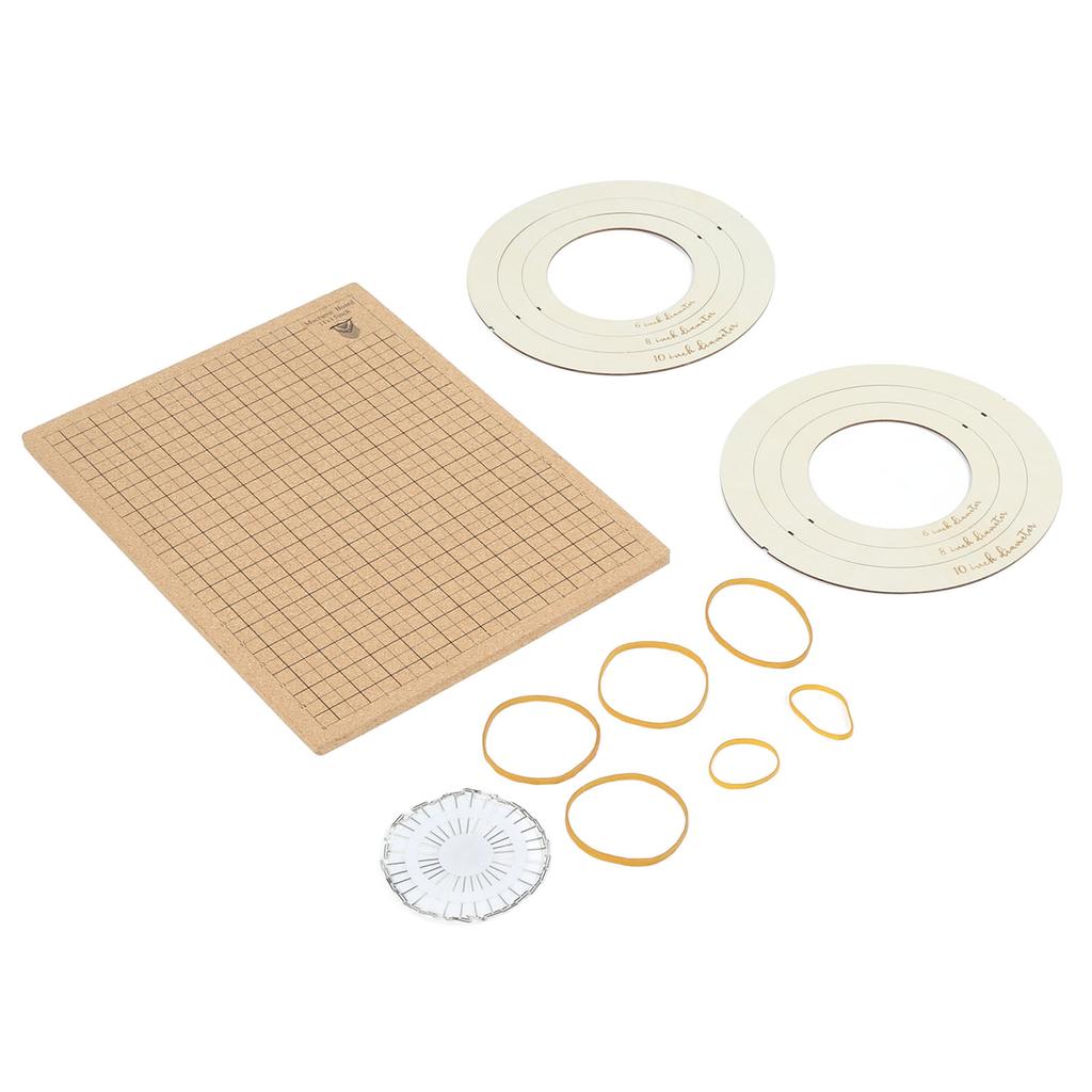 Macrame Board 11x15in Lightweight Macrame Braiding Board Reusable Grids Braiding Board with 30 T Pins Braiding Bracelet