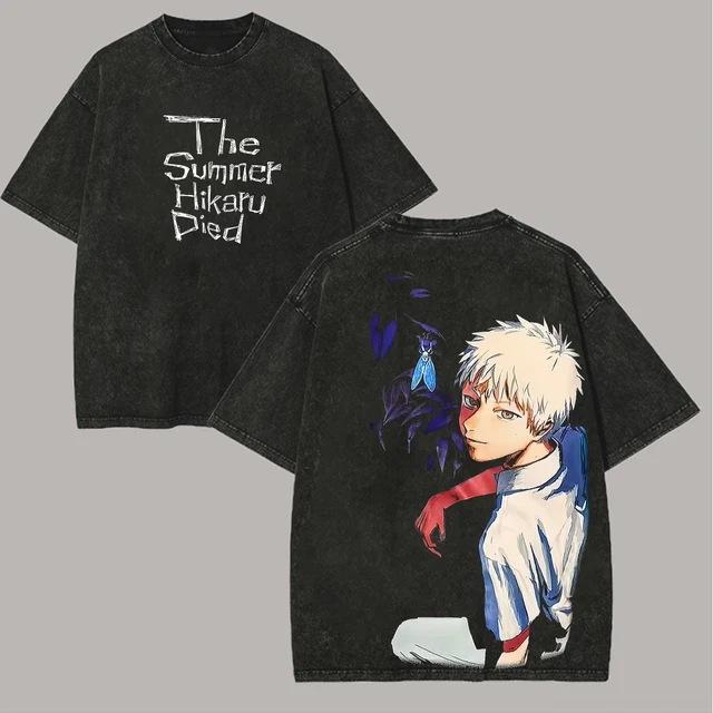 Personalized Light-Dead Clothing Clothing High-Quality Men S And Women S Four-Season Enthusiasts Anime Summer Washed Couple T-Shirts S