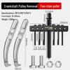 Crankshaft Pulley, Fan Blades, Gears, Steering Wheel, and Brake Bearing Puller Tool Set