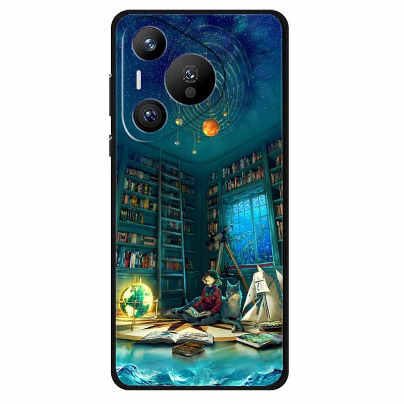 For Huawei Pura 70 Ultra Pro Case Silicone Animal Painted TPU Soft Phone Back Cover For Pura70 Pro+ Lion Shockproof Case Pura70
