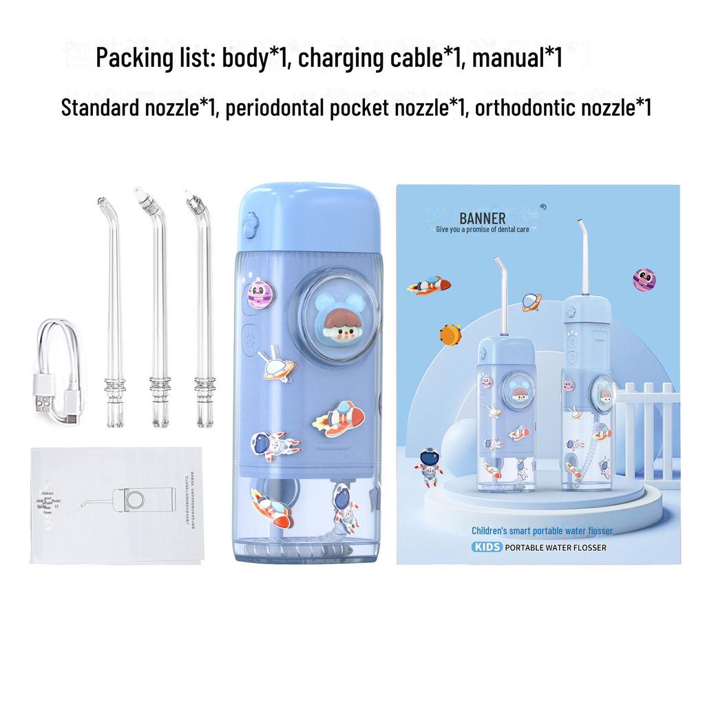 Tragbarer Mini-Elektrischer Munddusche für Kinder – Haushaltliches Mundpflegegerät