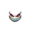 1PC Cool Car Fierce Red Eyes Sticker Reflective Motorcycle Sticker  for Cars,Motorcycles,Helmet Etc