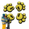 Snowboard Stomp Pad Self-Adhesive Snowboard Foot Pad 4pcs Snowboard Anti-slip Stickers Snowboard Pads Foot Pads