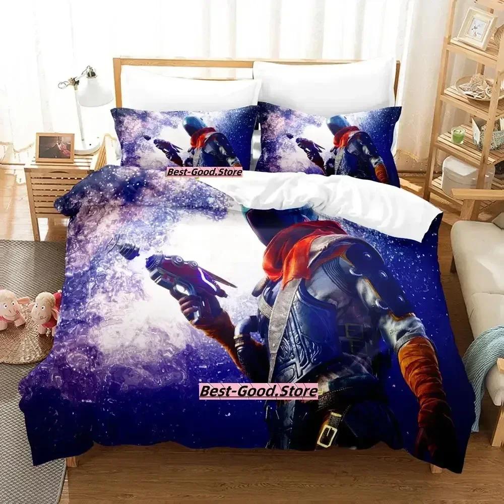 The Outer Worlds Printed Bed Set Duvet Cover Pillowcase Bedding Set Bed Linen Sheet Quilt Cover Full Queen King Size