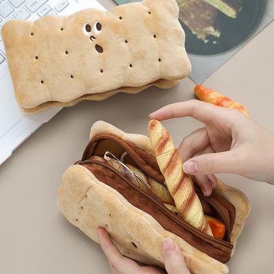 Pencil Case for School Supplies,Cute Pencil Bag for Office Supplies, Aesthetic Pen Case Box for Kids Teen Girls Adults