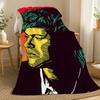 George Michael Singer Throw 240g Flannel Blanket, Suitable for Sofas, Beds, Offices,  Exquisite Gift Blankets