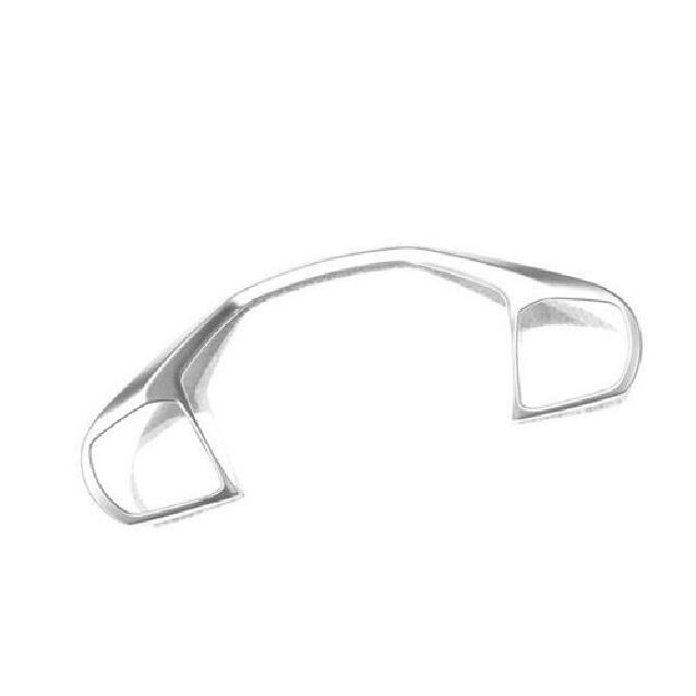 Steering Wheel Switch Button Trim For Ford Explorer - Matte Silver