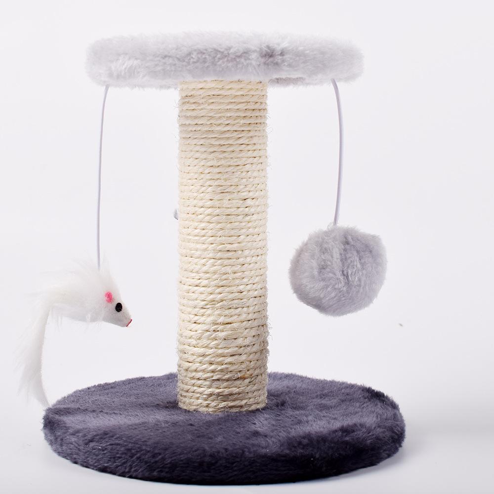 

Двухслойная лазалка для кошек, плюшевая мышь, дразнящий мяч для кошек, сизалевая колонна, игрушка для кошек, товары для животных A