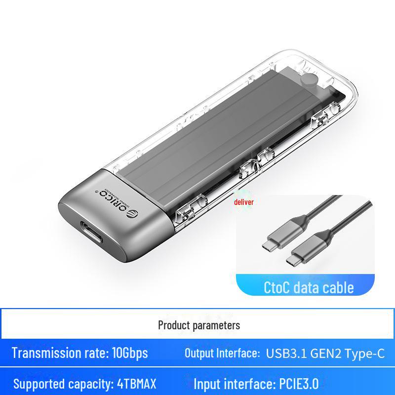 Carcasă SSD Orico Type-C 3.2 NVMe/SATA M.2