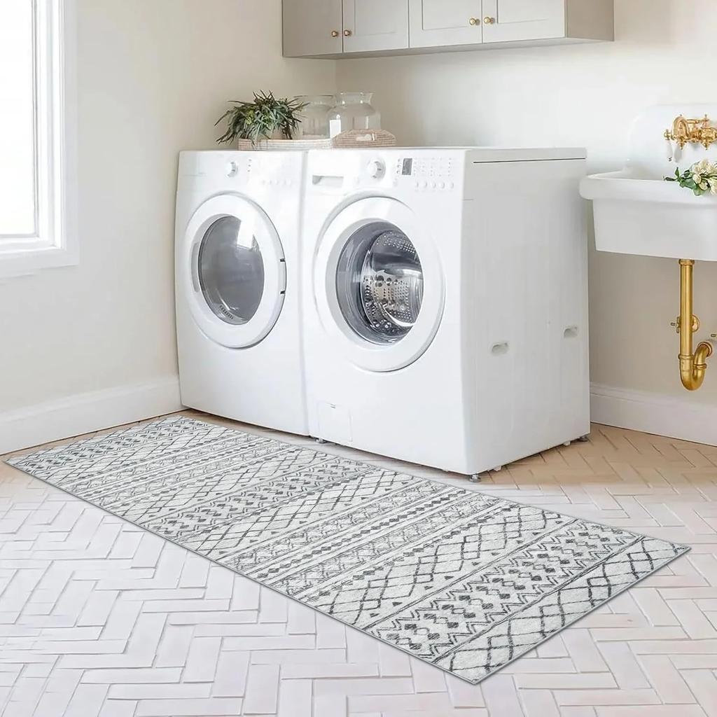 Corridor Carpet Living Room Bedroom Rug Long Strip Bedside Area Rugs Home Decoration Vintage Bohemian Ethnic Style Floor Mat