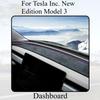 For Tesla Inc. Model 3 HIGHLAND 2025 Dashboard Dark Pad Center Console Sun Protection And Heat ulation Interior Accessories