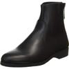 NANKAI Short Cowhide Size Made in Japan NTB-21 Boots, Leather, Black, 28.0cm,