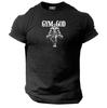 Gym God T Shirt Gym Clothing Bodybuilding Training Workout Exercise Boxing Top