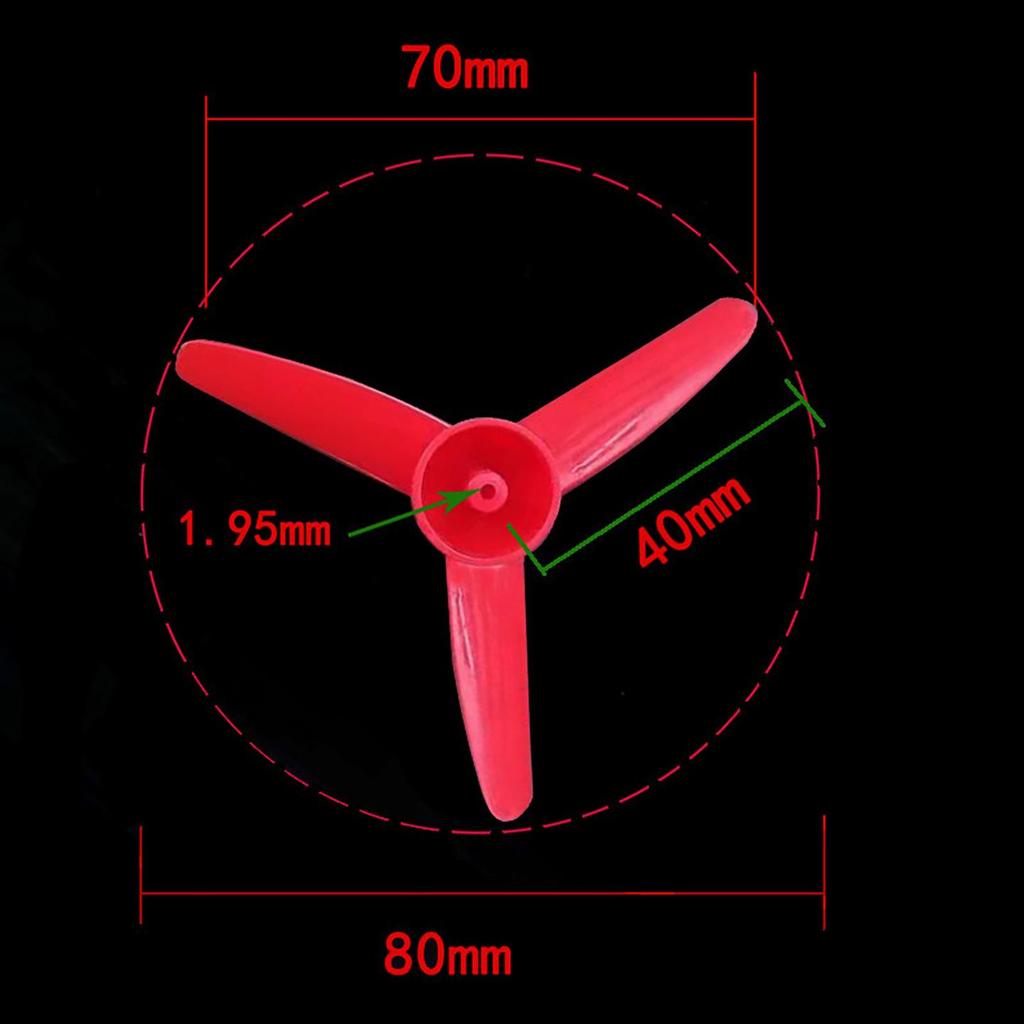 Cross-border DIY Remote Control Boat Model Motor & Propeller Set for Wind Power