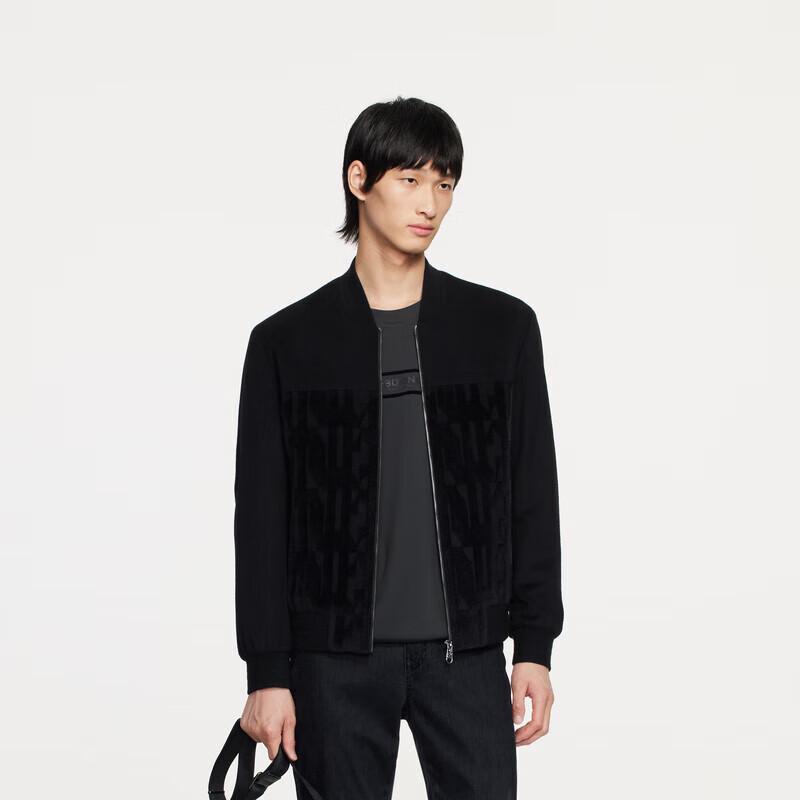 

K-Boxing Men s Business Fashion Wool Blend Zipper Short Jacket FDWE3809 XL