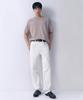 Regular Fit Denim Pants [White]