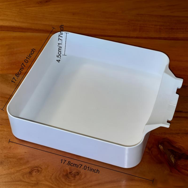 Washing Machine Drainage Tray 3D Printing Drain Funnel Drip Tray For Cleaning Lint Filters Water Catch Tray Stops Floor Spills
