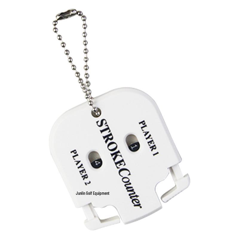 Compact Two-Person Golf Scoreboard - Easy-to-Carry Fan Accessory