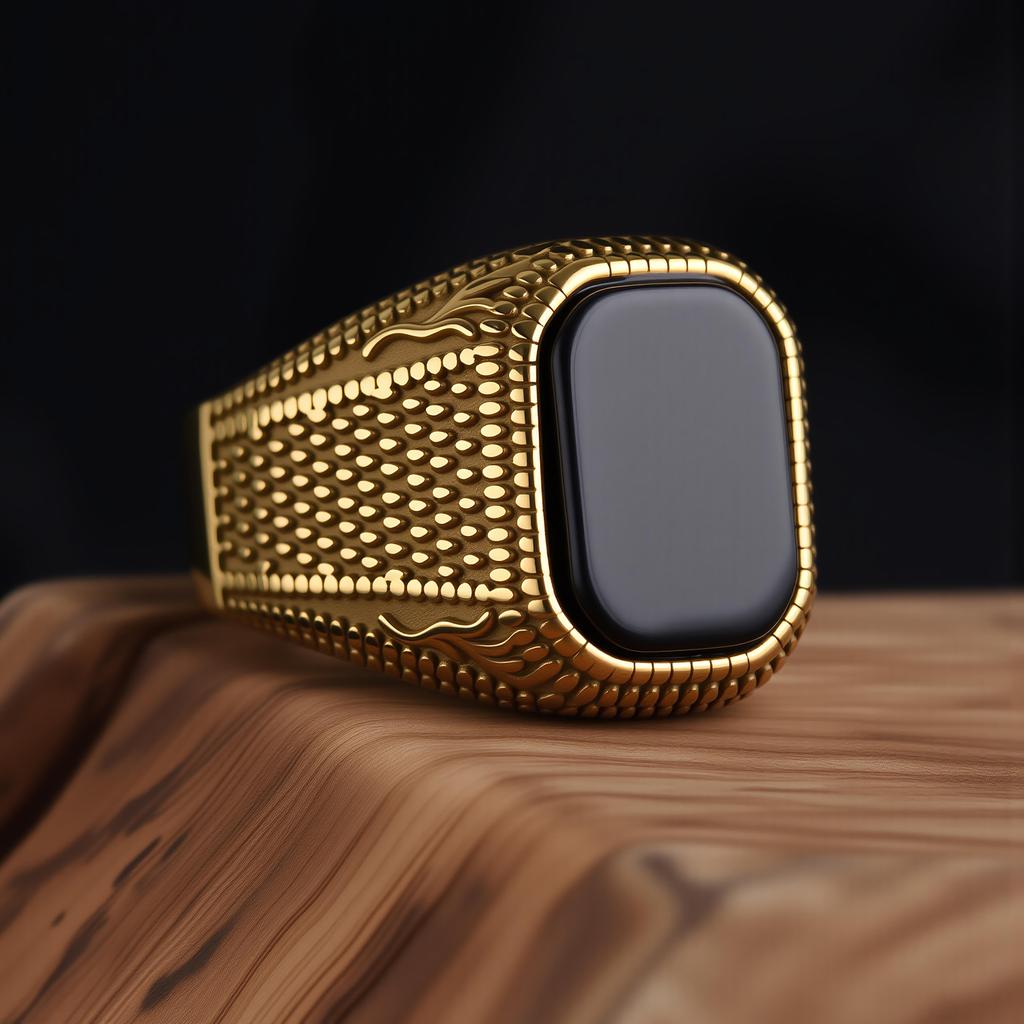 R3271 Para Hombre/Mujer Alta Calidad Acero Inoxidable 316L Múltiples Colores Estilos de Piedras Preciosas Anillos de Ónice Joyería Clásica Tendencia de Moda