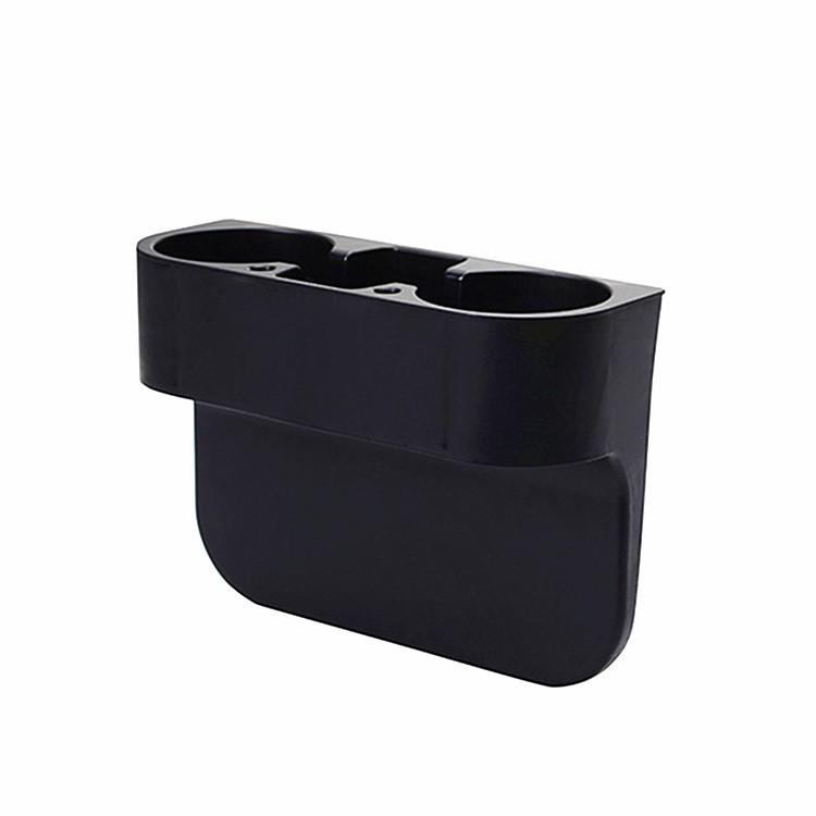 

Car Cup Holder & Seat Gap Storage: 3-in-1 Drink Holder & Organizer чорний